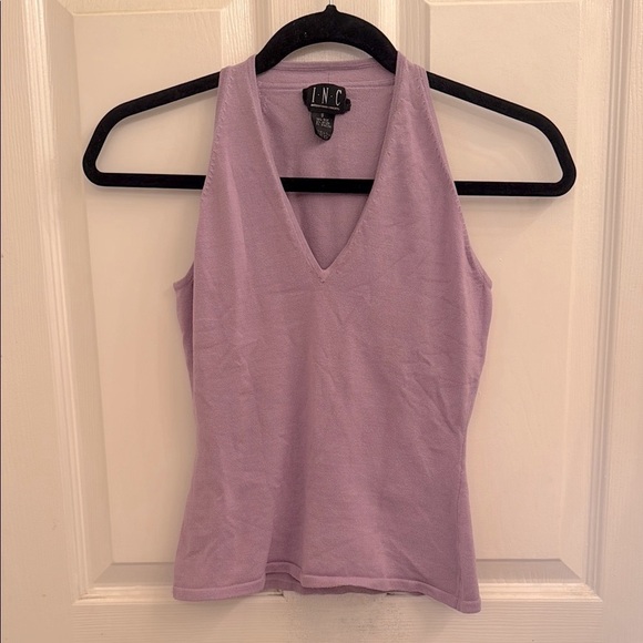 INC International Concepts Tops - INC Women's Lavender V-Neck Tank